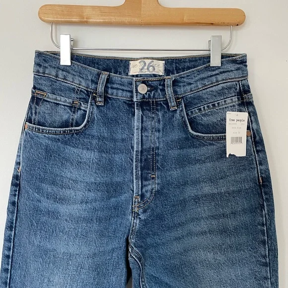 Free people French Girl Flare Jean in Aura Blue - Picture 9 of 11